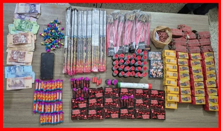 Major Crackdown on Illegal Fireworks in Morocco: Over 36,000 Units Seized