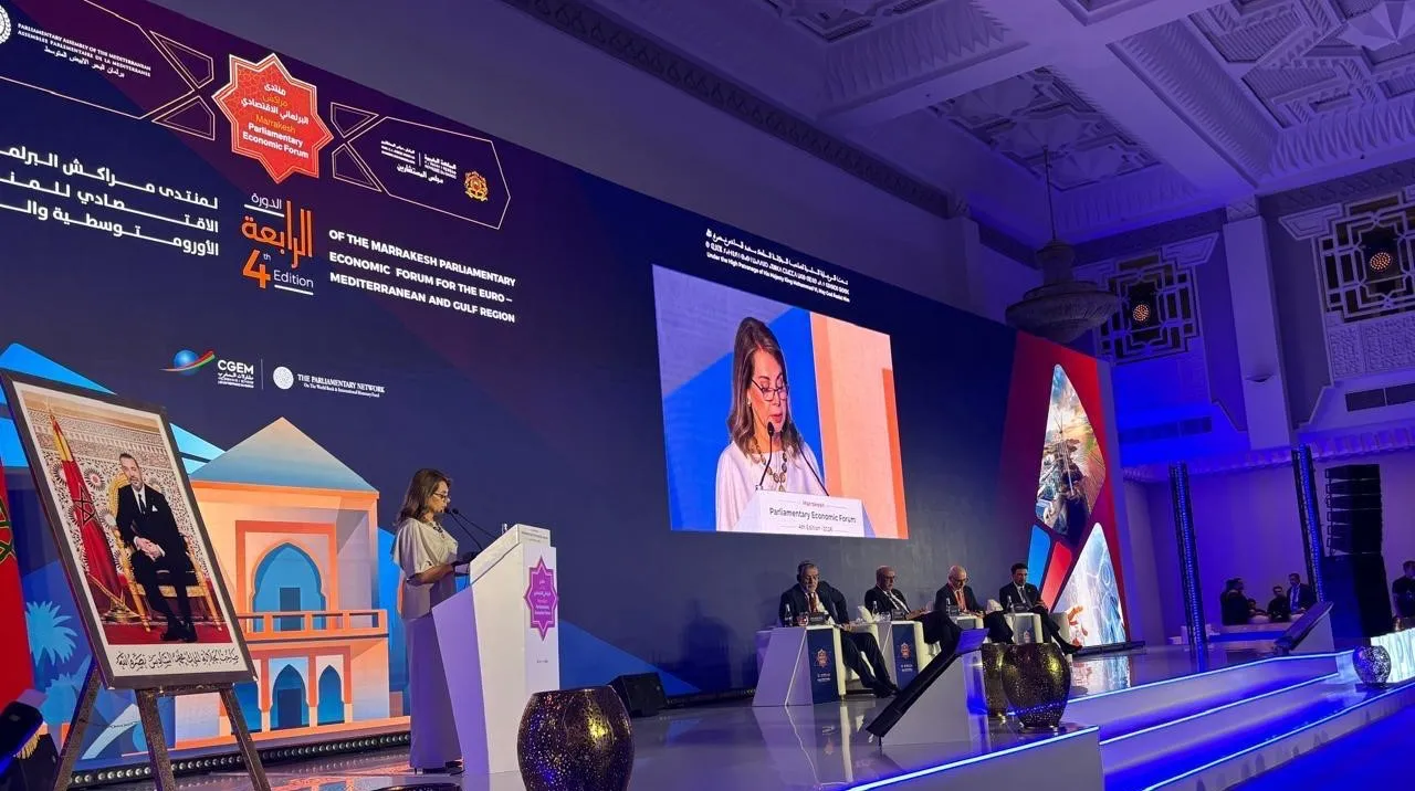 Senator Al-Ali Advocates for Technological Investment and Regional Collaboration at Marrakech Forum
