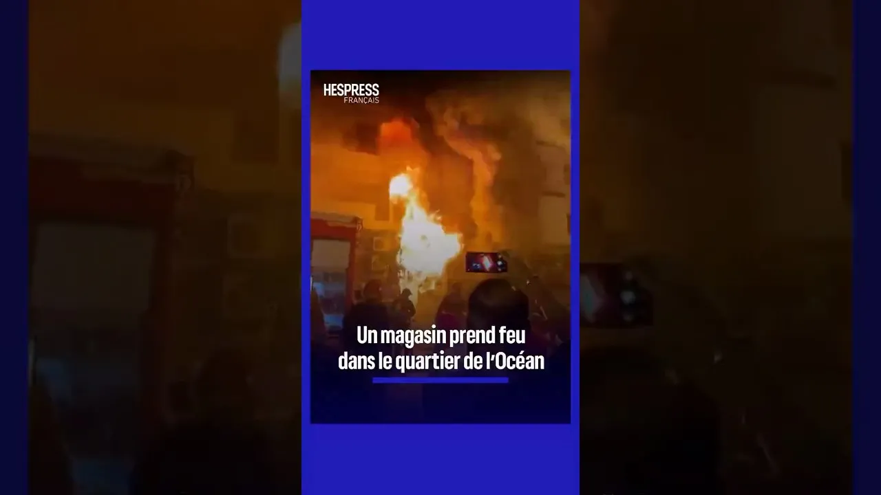 Massive Fire Erupts in Rabat's Océan Neighborhood: A Community in Shock
