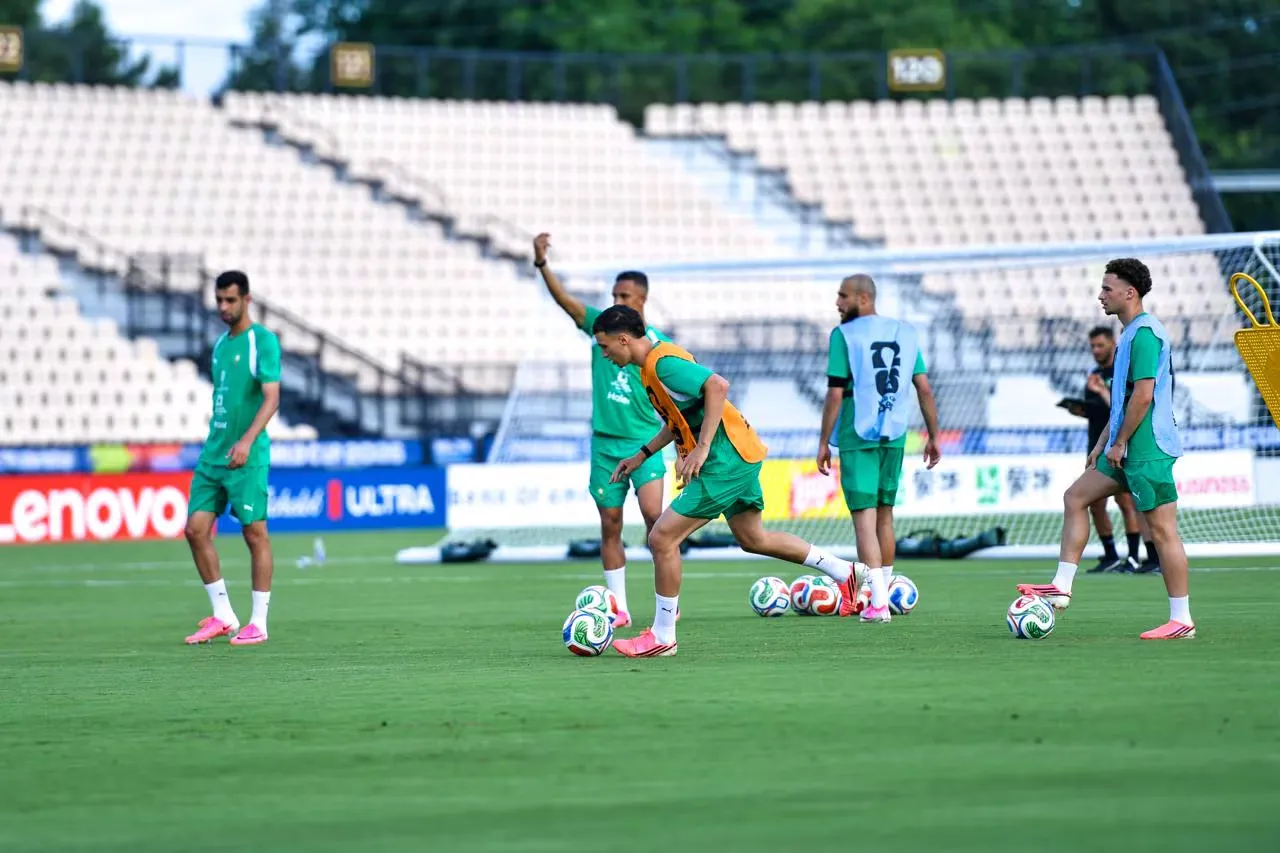 Morocco's Atlas Lions Begin Preparations in Atlanta for World Cup Clash Against Haiti