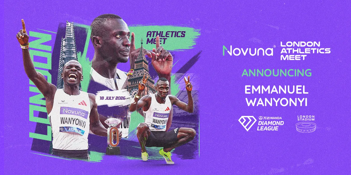 Max Burgin and Emmanuel Wanyonyi Set for Epic Showdown at the Novuna London Athletics Meet