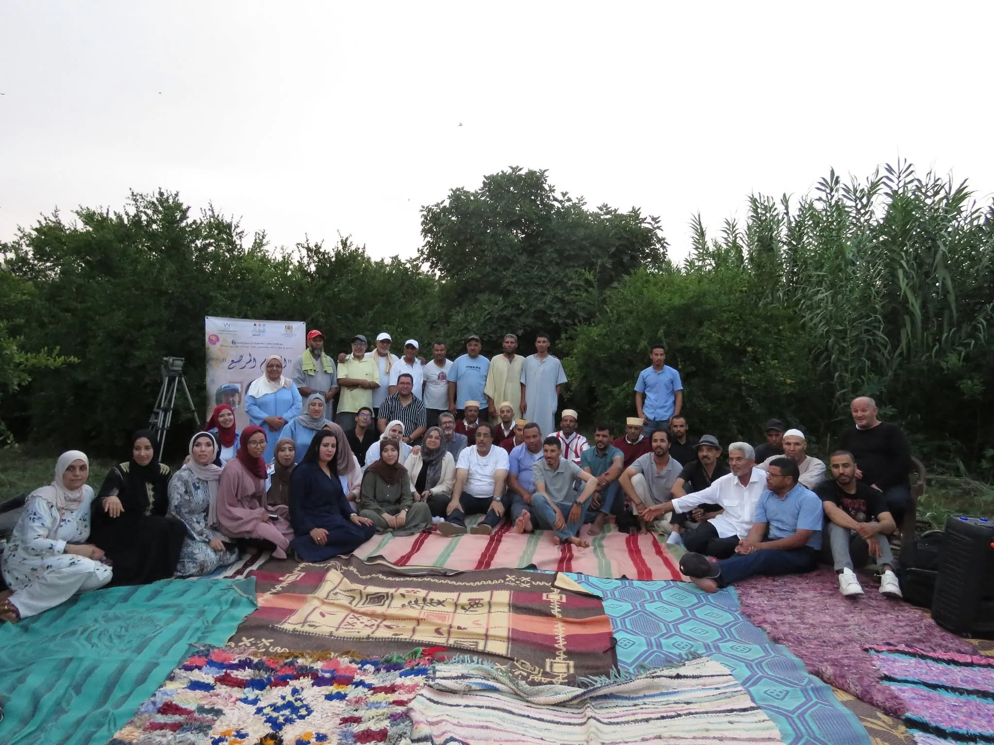 Celebrating Poets at the Sixth Edition of 'Nazaaha Poetry' in Oulad Baraka