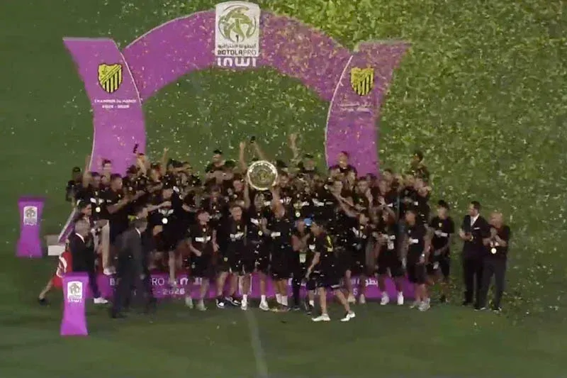 Fes Club Celebrates Championship Victory