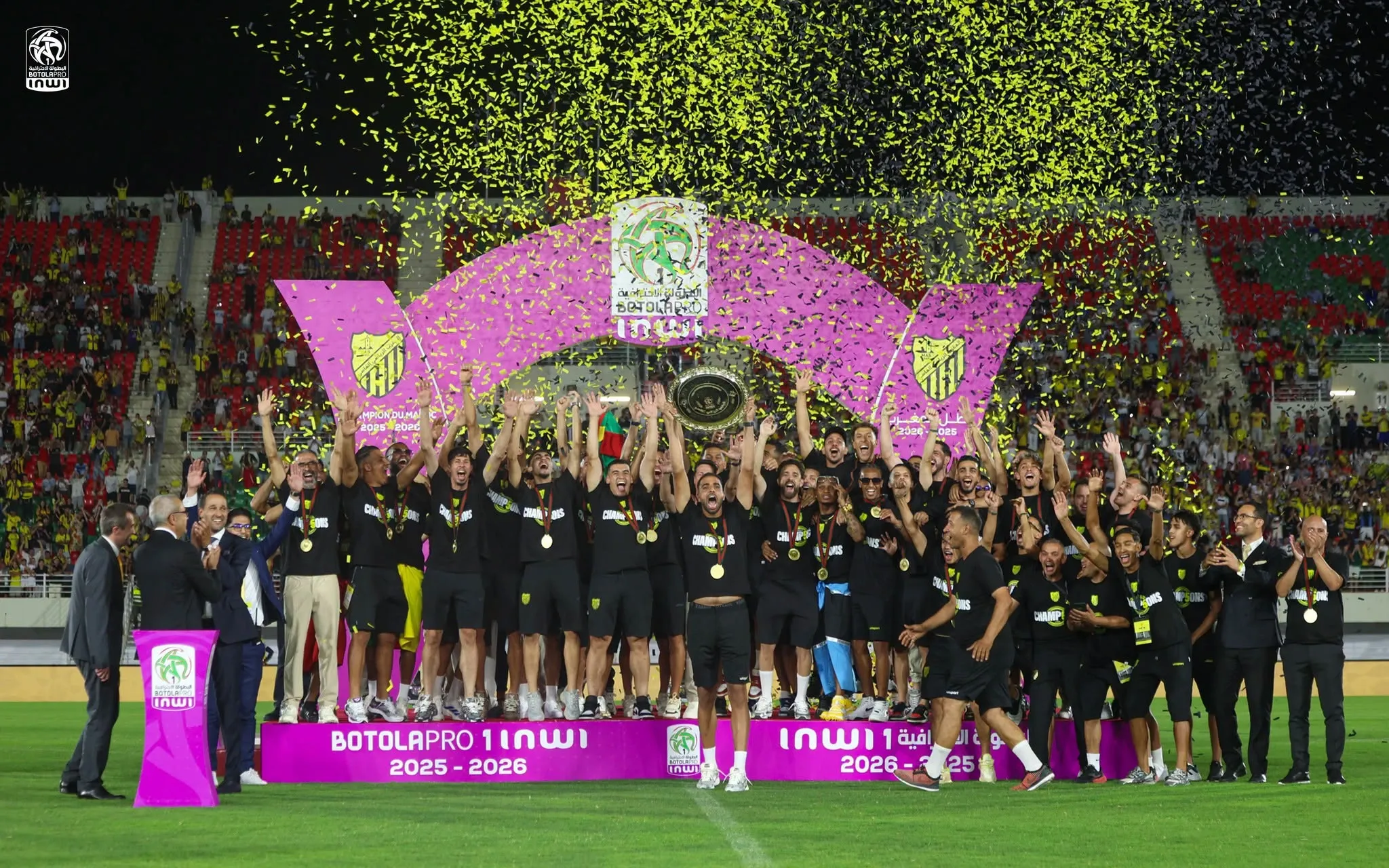Historic Triumph: RS Fassi Receives Professional Championship Trophy