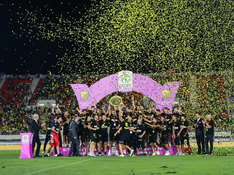 Historic Celebration: FUS Rabat Wins Professional Championship Title After 40 Years