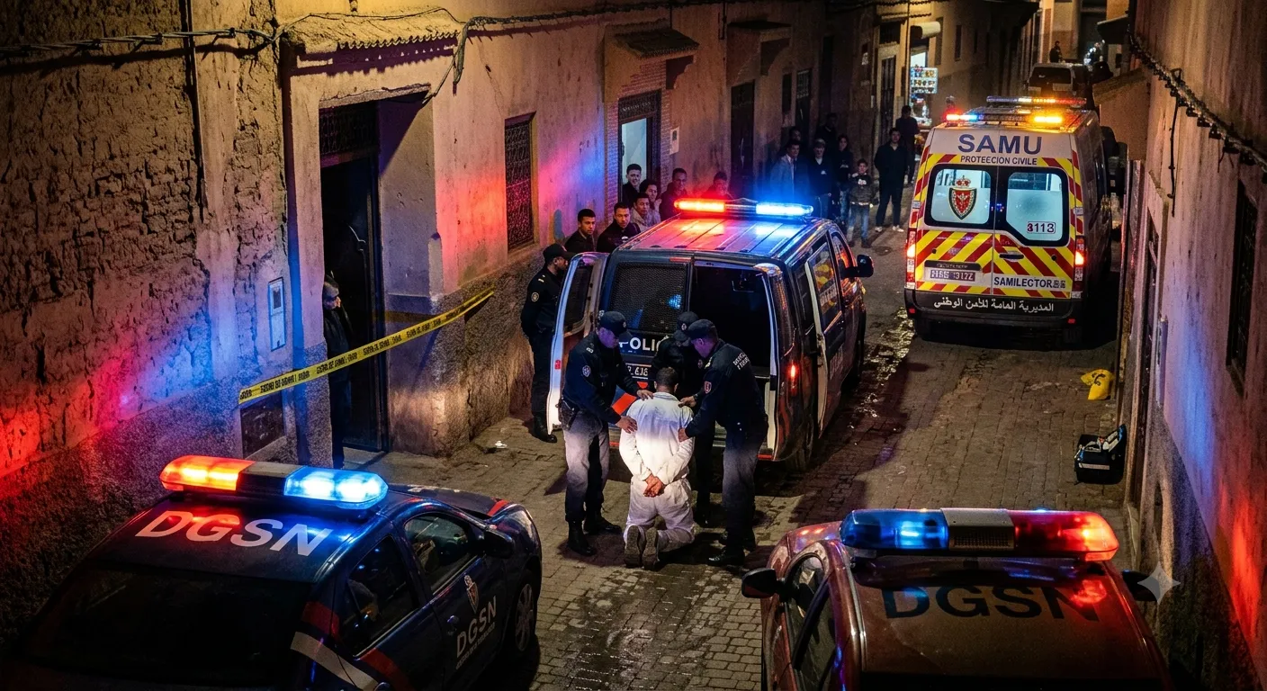 Urgent Arrest Following Stabbing Incident in Marrakech's Sidi Ayoub Neighborhood