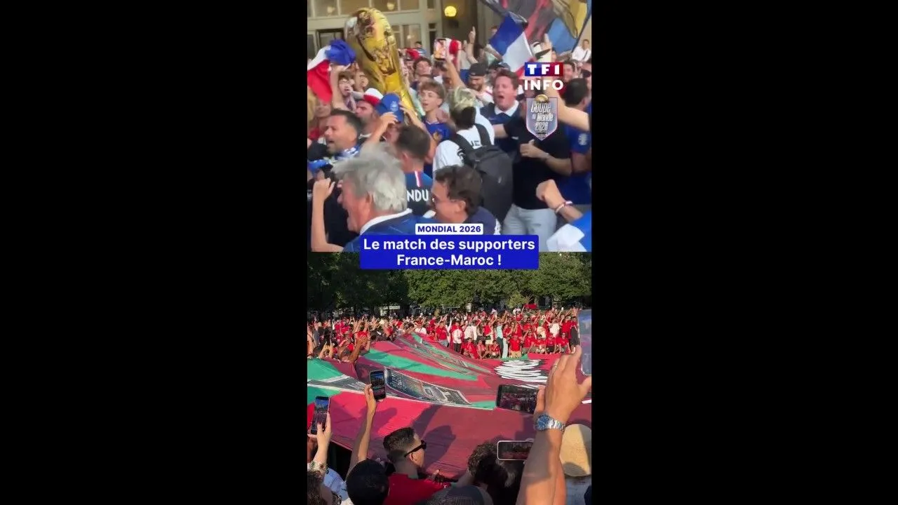 The Exciting Clash of France-Morocco Supporters Ahead of the 2026 World Cup Quarterfinals