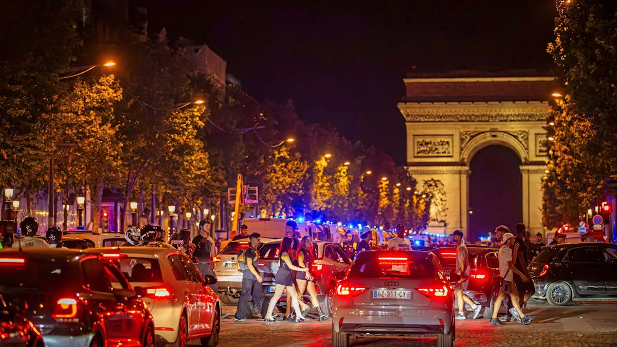 Paris on High Alert: 20,000 Police Officers Secure Football Night Amid Celebrations