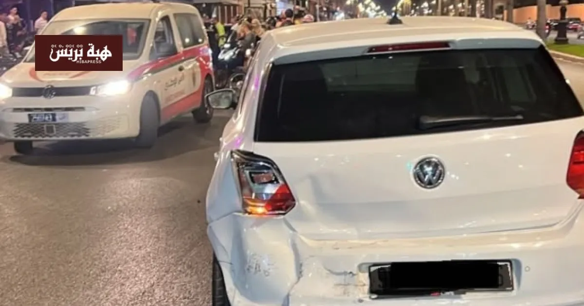 Early Morning Car Crash in Gueliz: Details and Aftermath