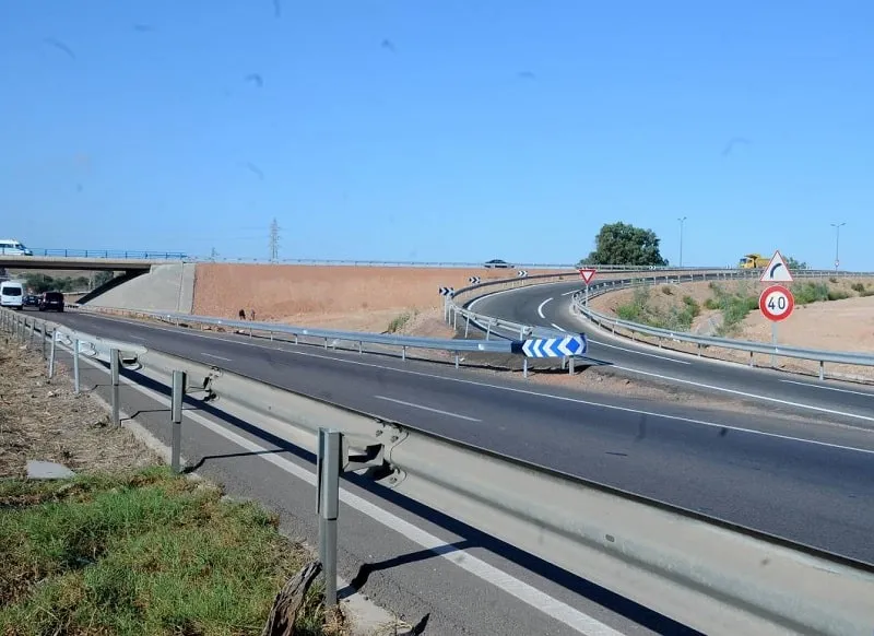 New Harhoura Centre Exit Now Open for Traffic from Rabat