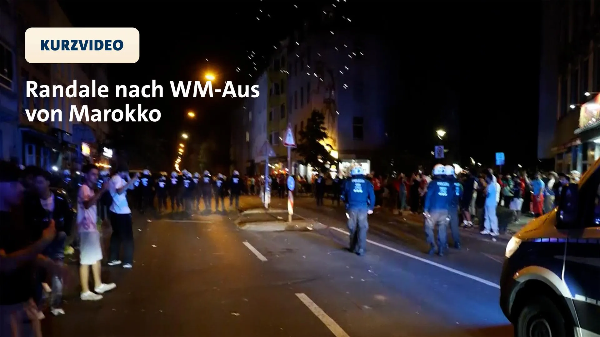 Violence Erupts in Düsseldorf Following Morocco's World Cup Exit