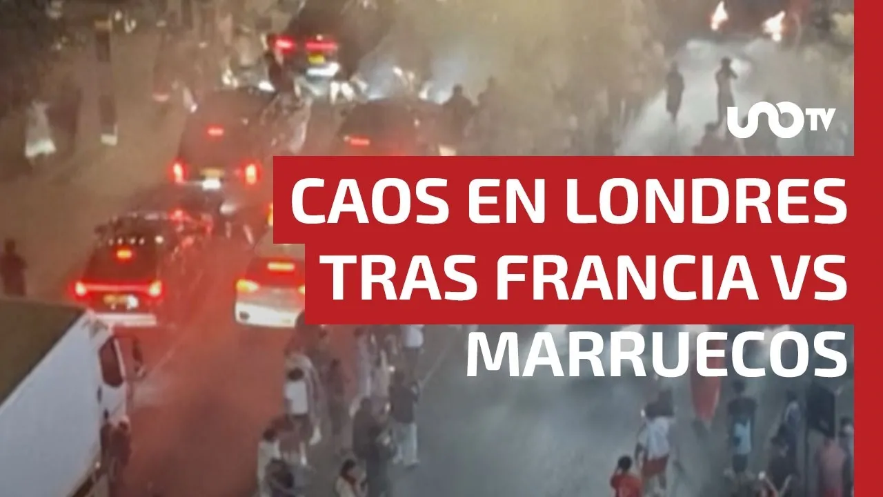 Chaos Erupts in London Following France vs Morocco World Cup Match