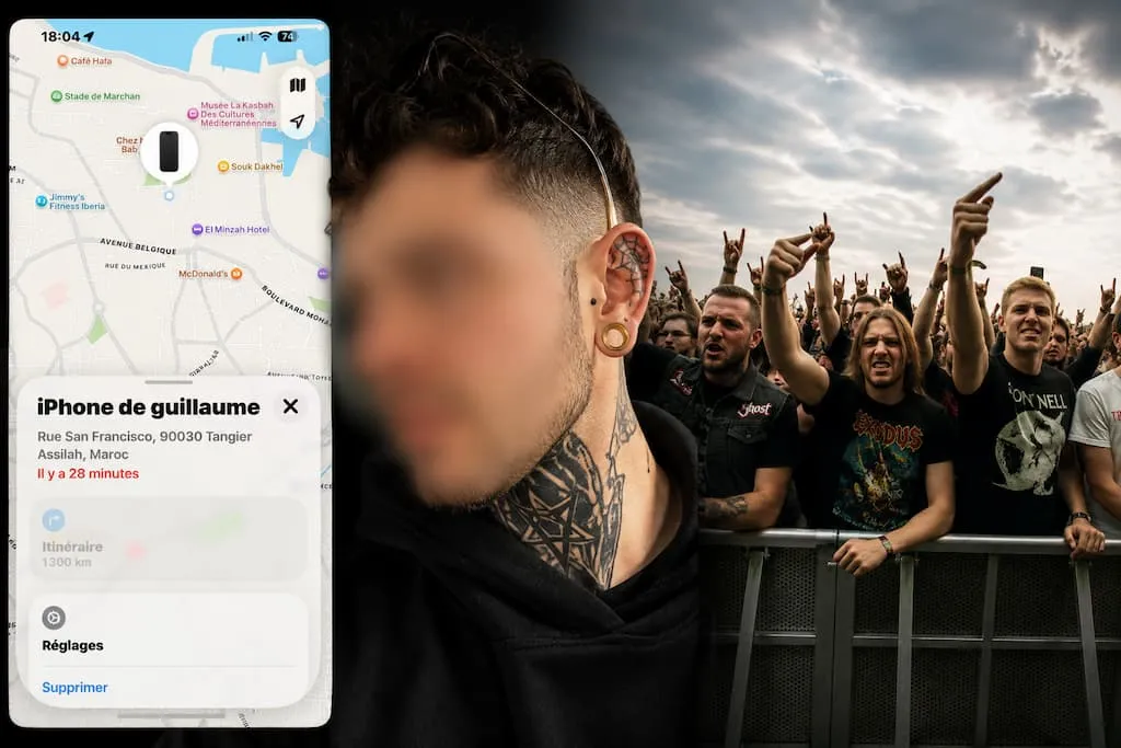 The Journey of a Stolen iPhone from Hellfest to Morocco: A Tale of Theft and Controversy