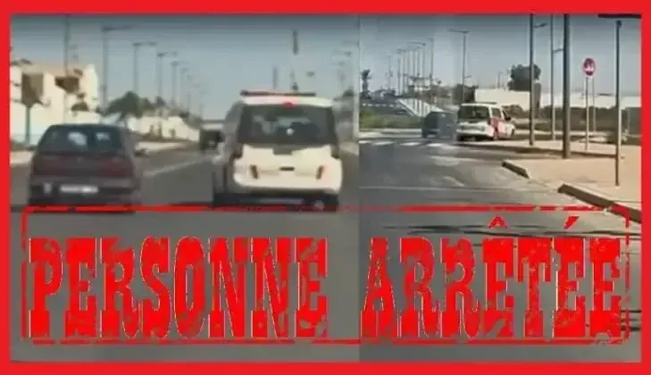 Swift Police Response to Reckless Driver in Agadir