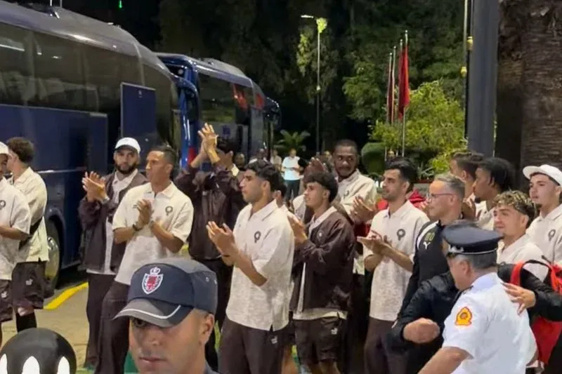 Moroccan National Football Team Returns Home After World Cup Journey