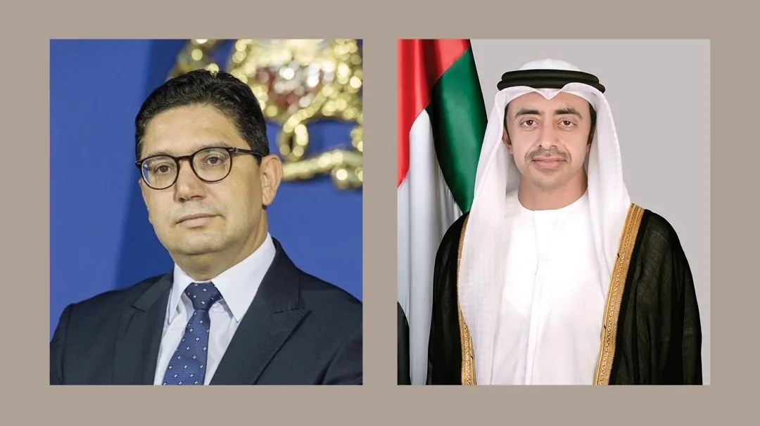 Sheikh Abdullah bin Zayed Discusses Regional Developments with Moroccan Foreign Minister