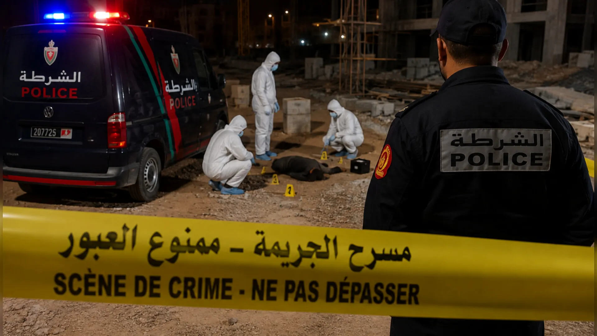Tragic Incident in Marrakech: Fatal Dispute Among Construction Workers