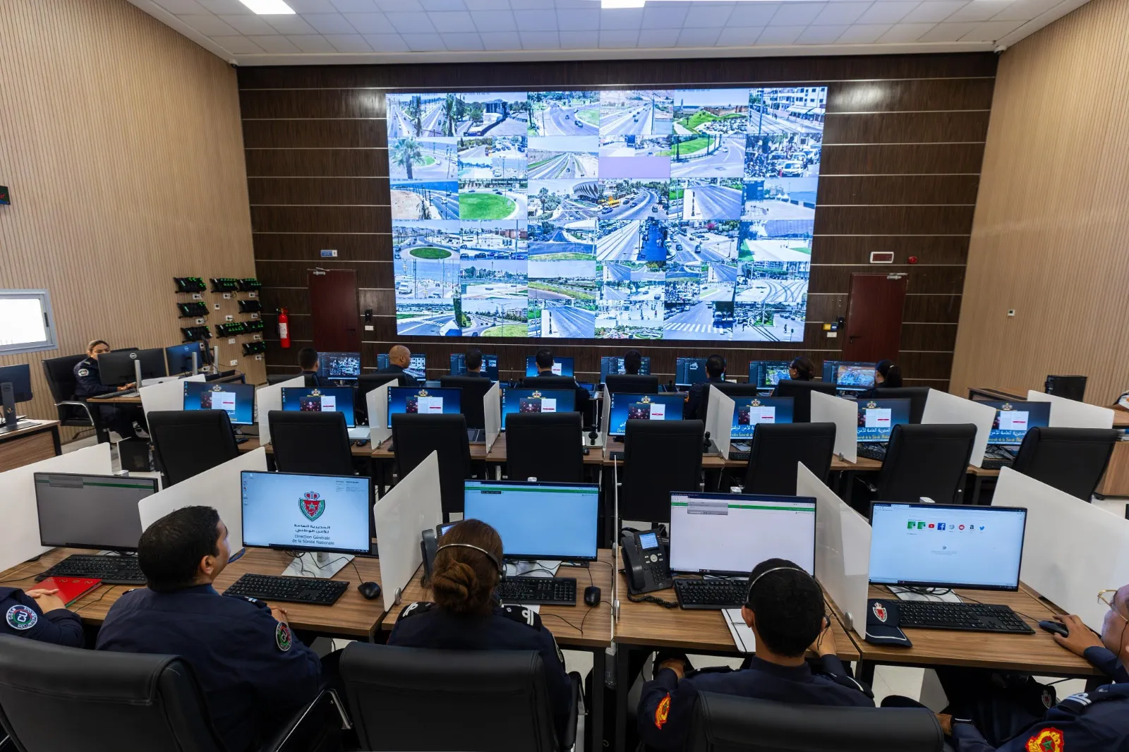 Rabat Police Enhance Security with Advanced Command Center Linked to 1,400 Surveillance Cameras