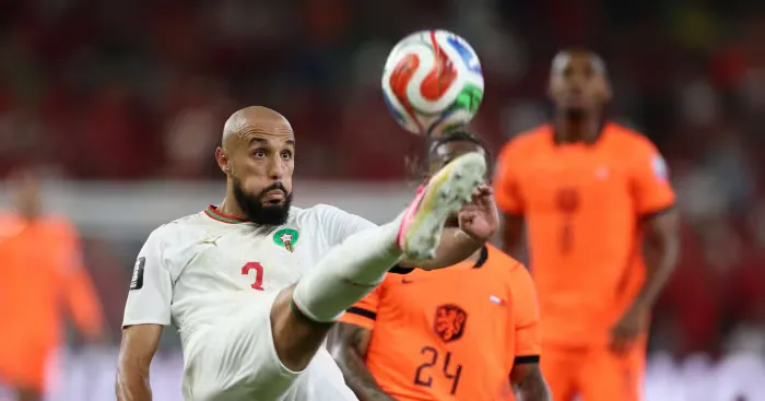 AC Milan's New Manager Eyes Moroccan Defender Noussair Mazraoui