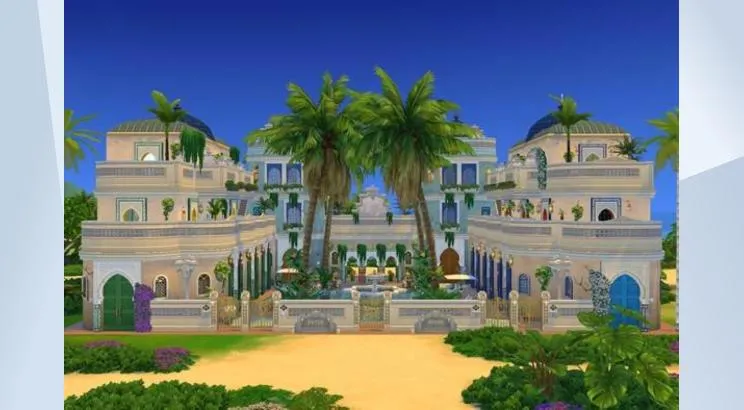 Experience Luxury in The Sims 4 with the Moroccan Palace Riad