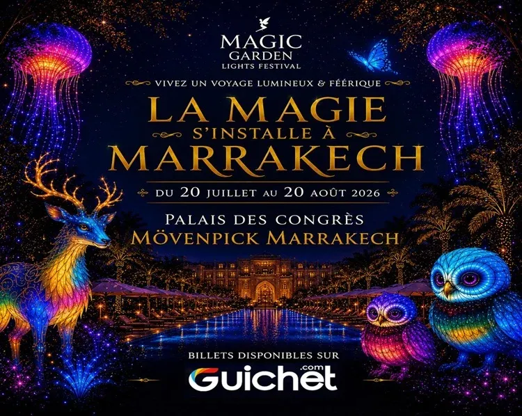 The Enchanting Magic Garden Festival Lights Up Marrakech Nights