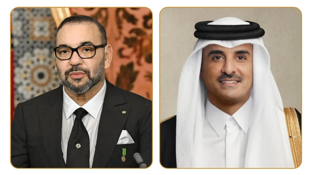 Sheikh Receives Phone Call from King of Morocco