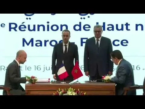 Morocco and France Strengthen Ties with 14 New Cooperation Agreements