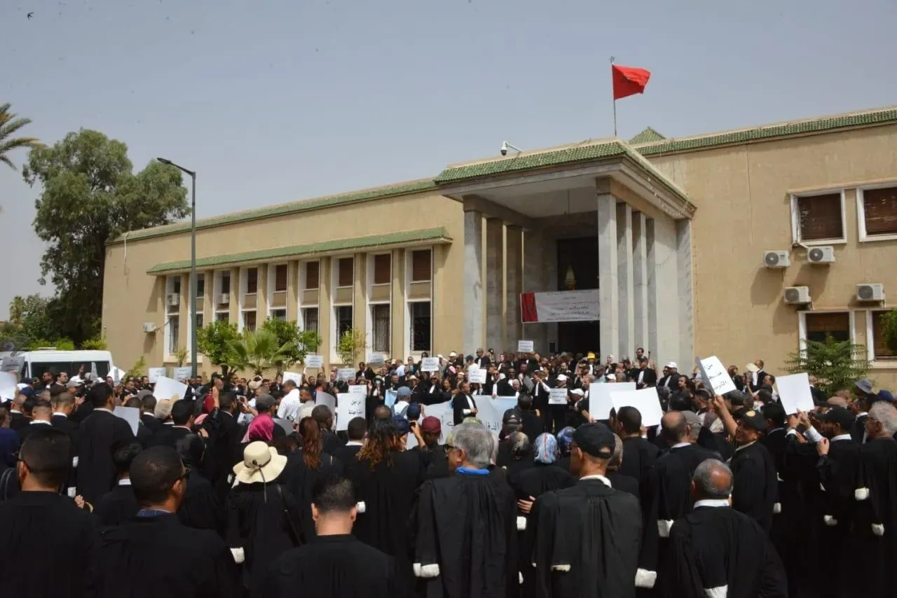 Moroccan Lawyers Protest Against New Legal Profession Bill