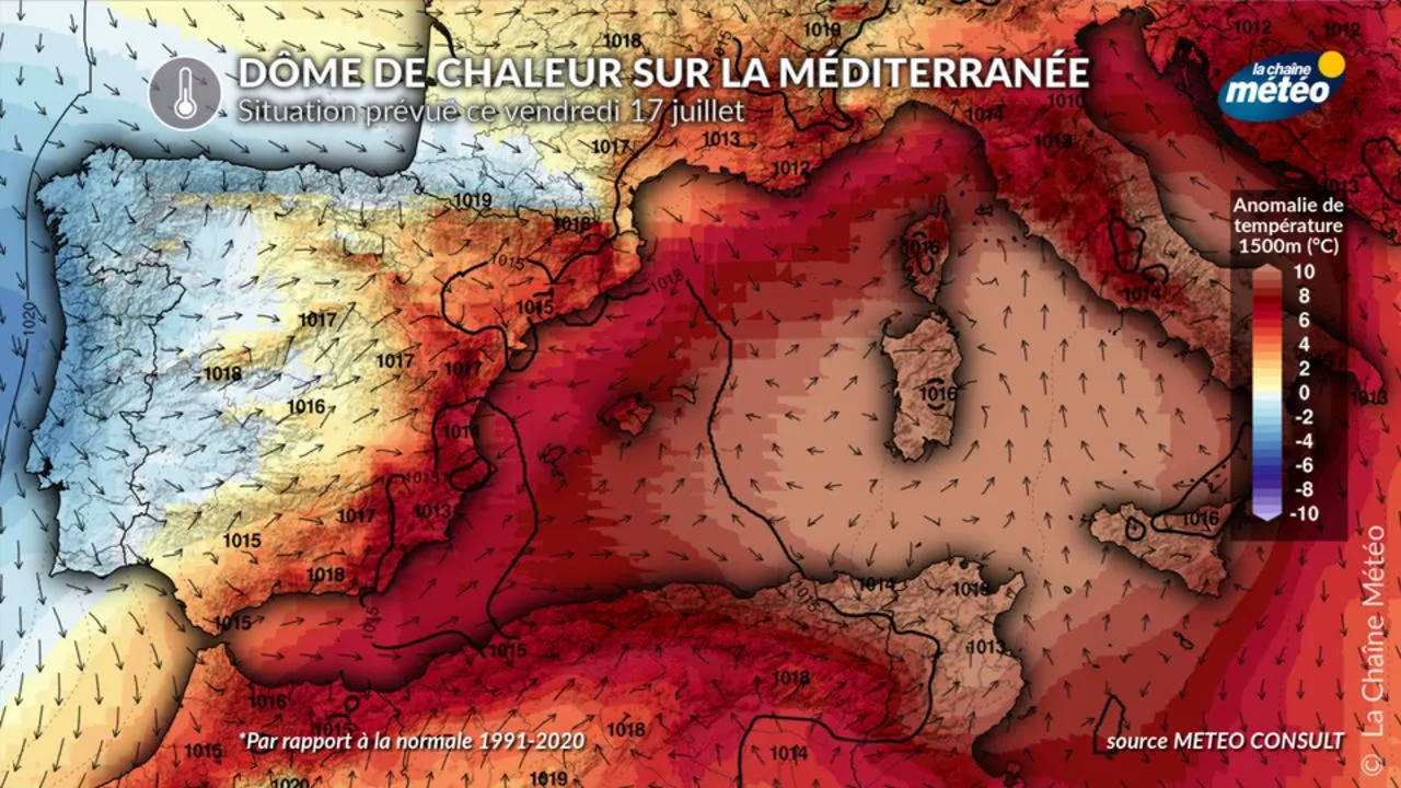 Extreme Heat Dome Over Maghreb: Temperatures Soar to 48°C