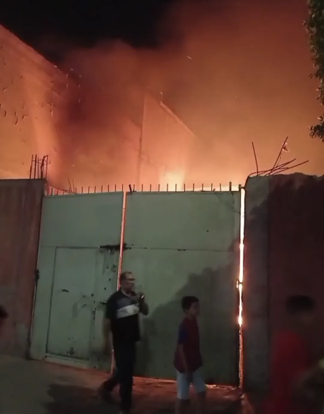 Fire Erupts in Marrakech: Rapid Response Prevents Major Damage