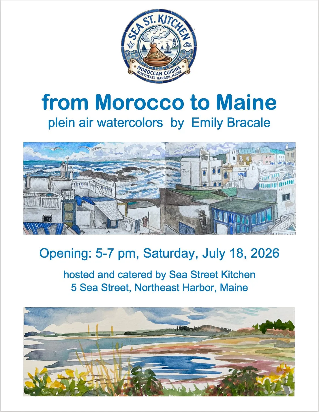 A Journey from Morocco to Maine: Emily Bracale's Grand Opening