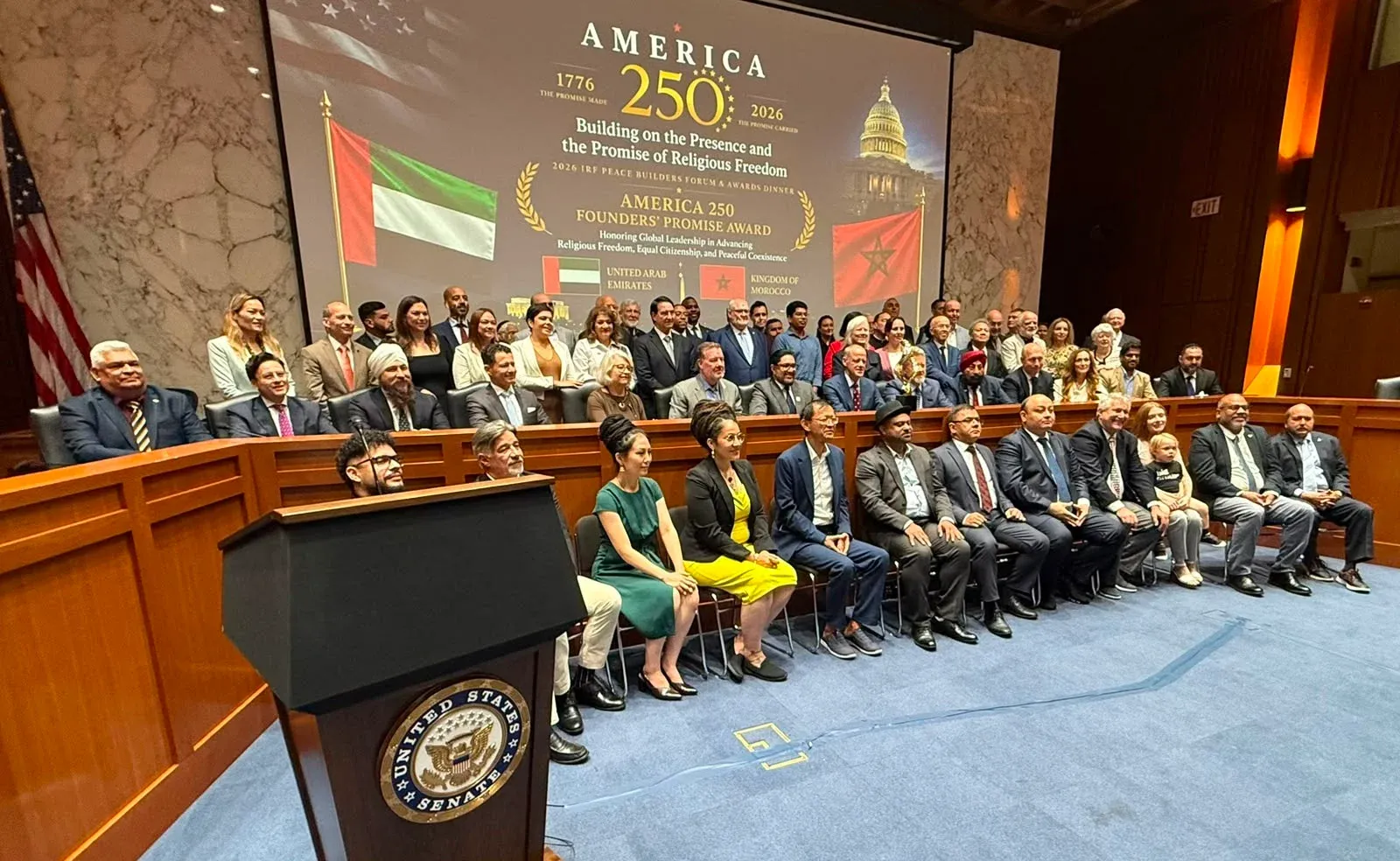 Morocco and UAE Honored by U.S. Senate for Promoting Religious Freedom