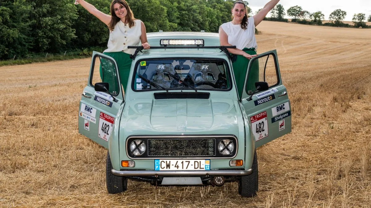Friends from Aveyron Prepare for the 4L Trophy Rally Adventure