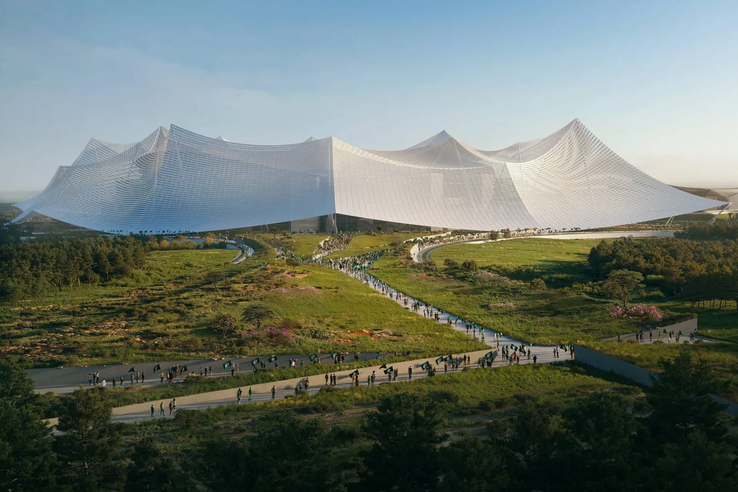 The World's Largest Stadium Set to Debut for the 2030 World Cup