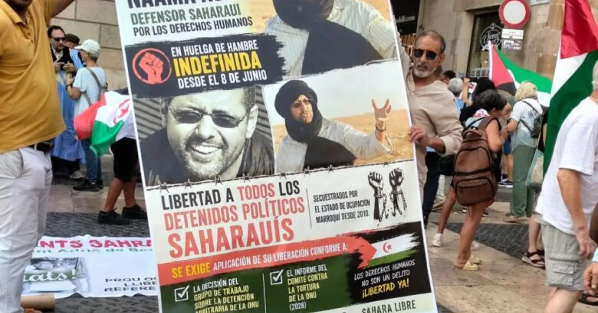 Catalonia Rallies for Sahrawi Independence and Prisoner Rights