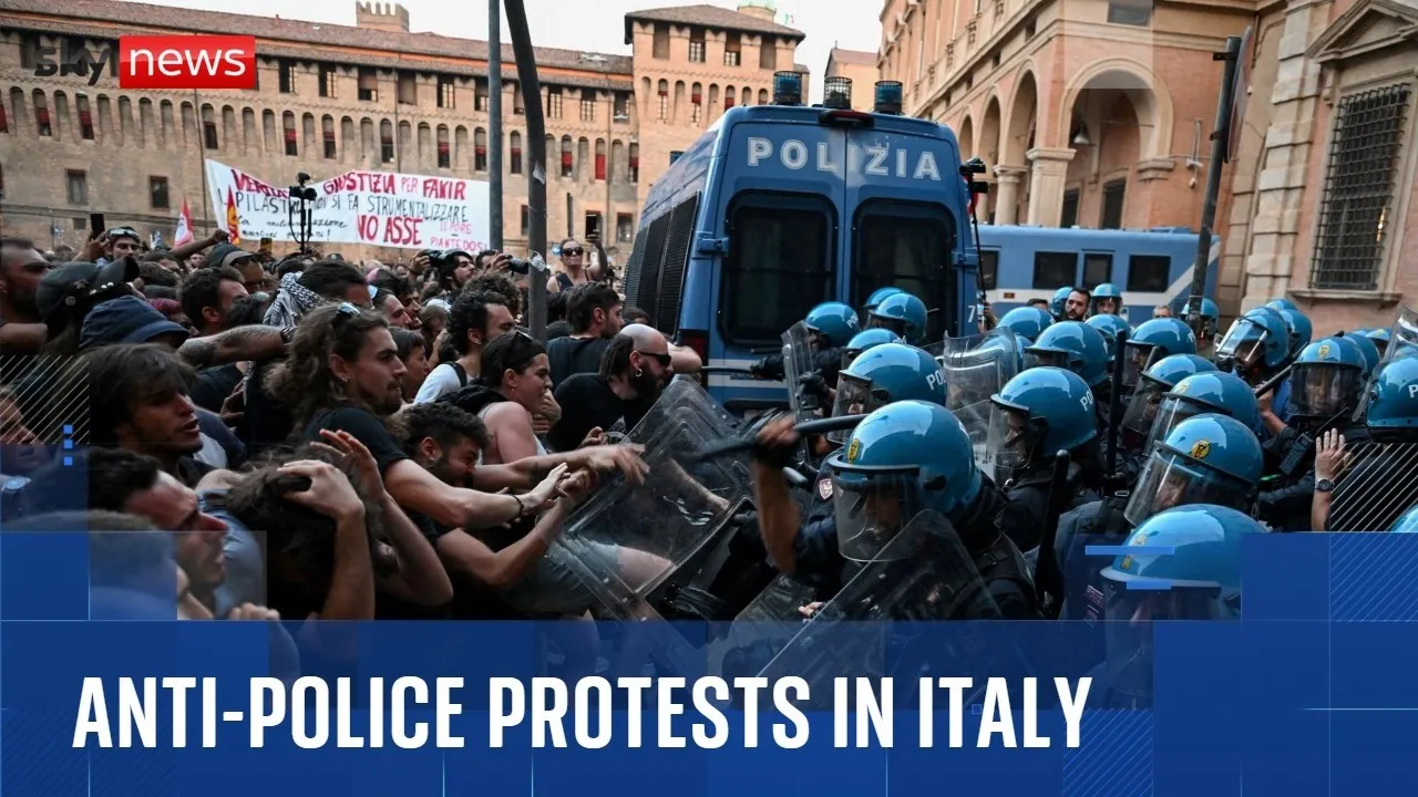 Bologna Protests Ignite Following Death of Moroccan Man During Police Arrest