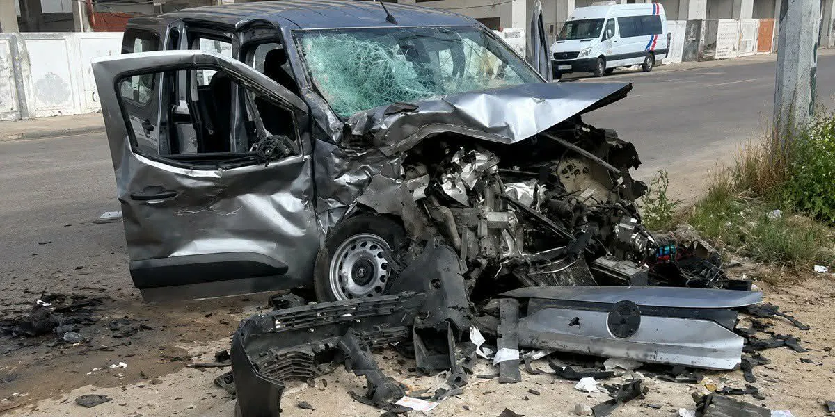 Marrakech Car Collision Injures Two in Touristic Area