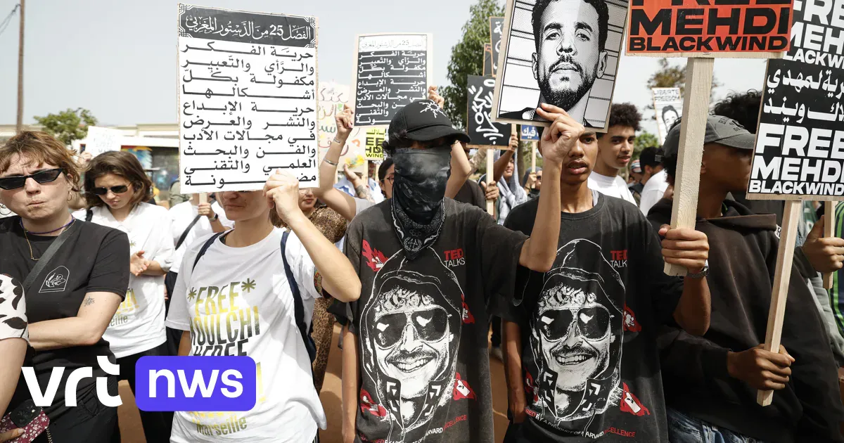 Outcry Over Arrest of Moroccan Rapper Mehdi Black Wind: Calls for Release Grow