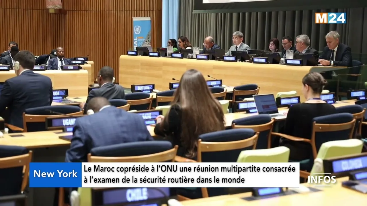 Morocco Co-Chairs UN Meeting on Road Safety Evaluation