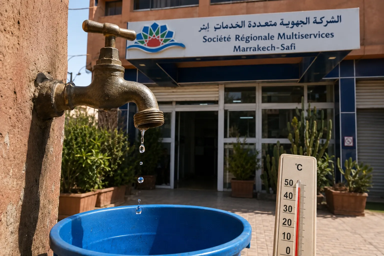 Water Supply Crisis in Marrakech's Mohammedi 7 Amidst Heat Wave