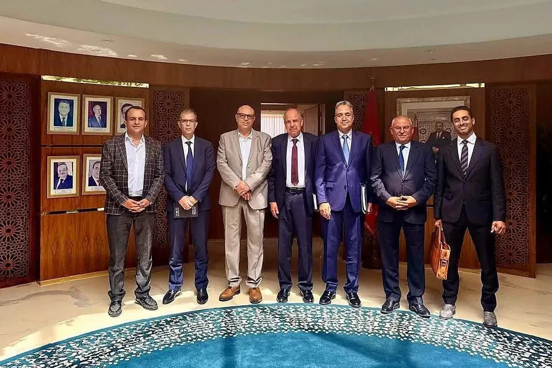 New Members of the Provisional Commission Installed in Rabat to Oversee the National Press Council
