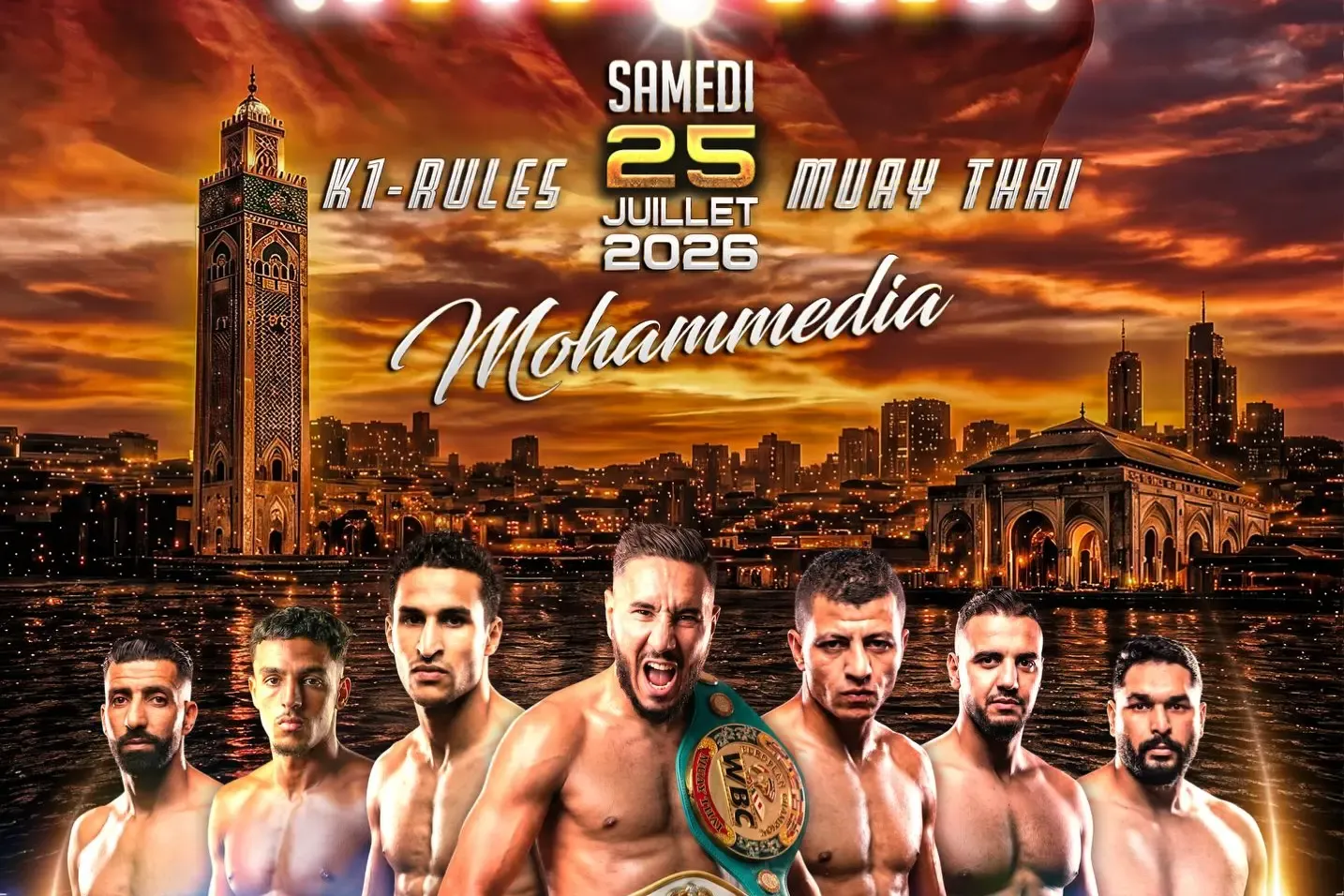 Moroccan Kickboxers Shine at the Inaugural Empire Fight Morocco in Mohammedia