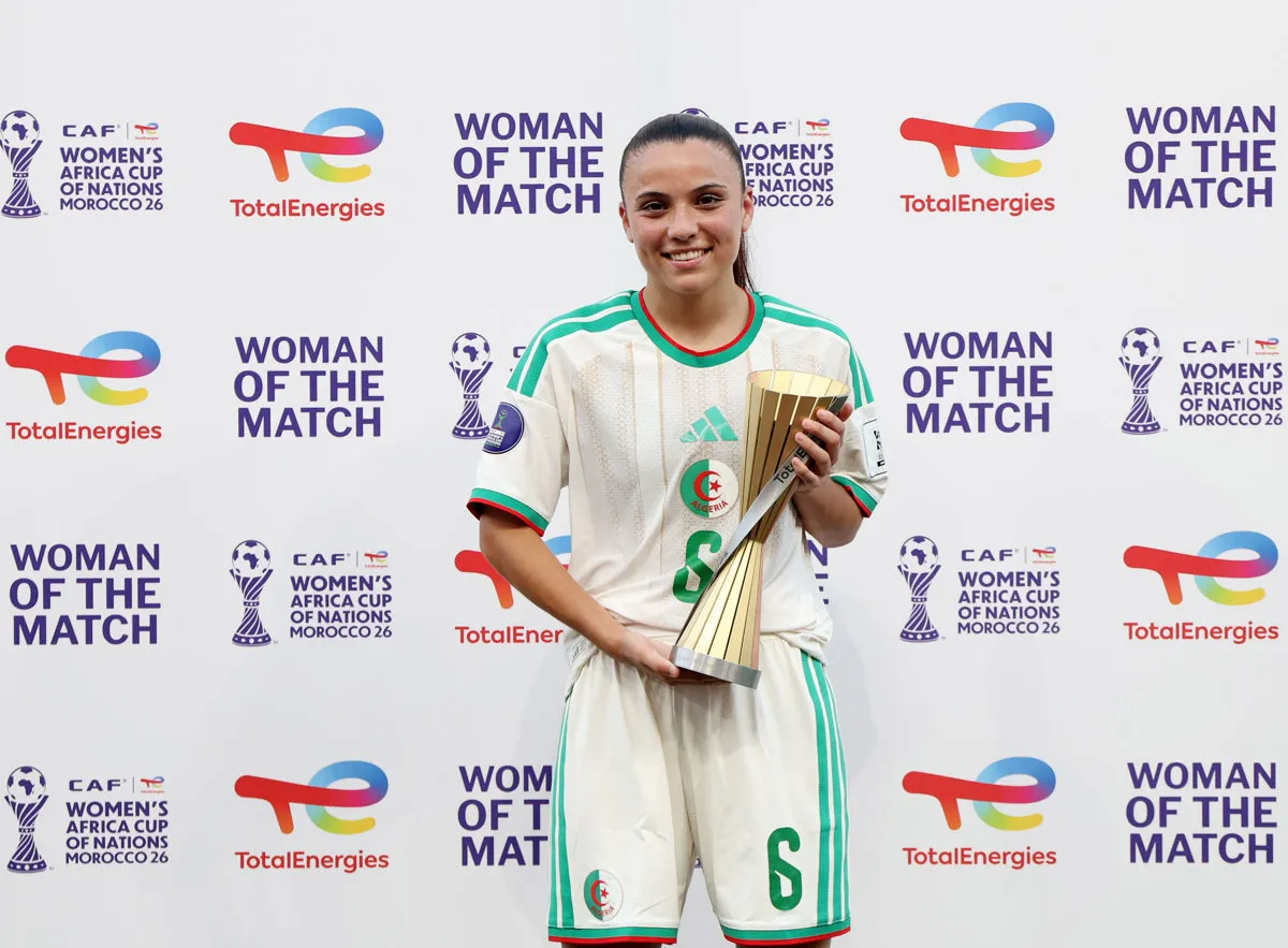 Celebrating Excellence: TotalEnergies Woman of the Match at WAFCON 2026