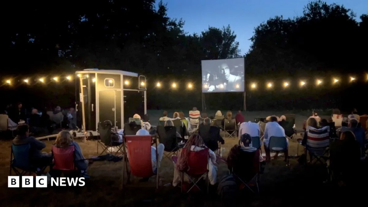 Outdoor Film Festival Brings Classic Movies to Life in Sussex