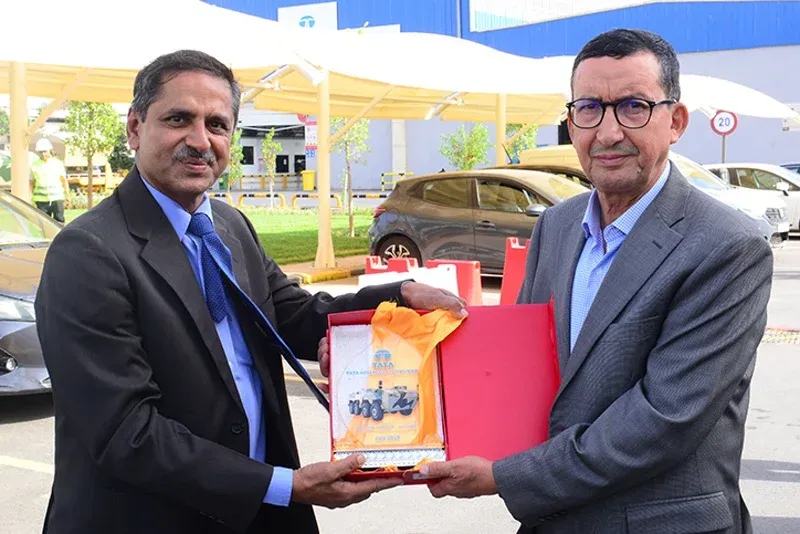 General Inspector of Royal Armed Forces Inspects Tata Defense Manufacturing Plant