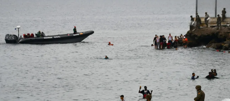 Surge of Irregular Migration Strains Ceuta's Resources Amid Security Concerns
