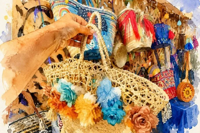 Casablanca's Solidarity Bazaar: Showcasing Local Crafts and Products