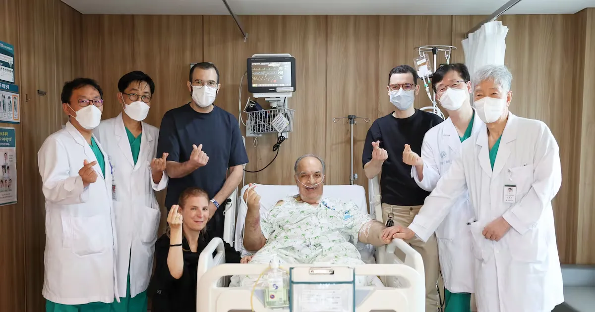 A Miraculous Journey: Father Receives Life-Saving Liver Transplant from Sons in South Korea
