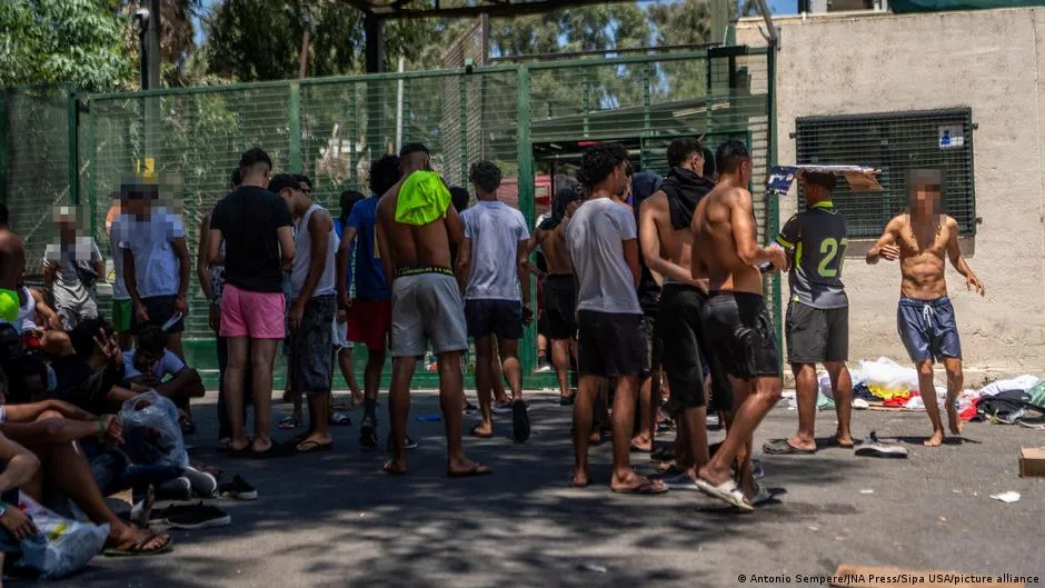 Crisis at the Gates of Ceuta: Thousands of Migrants Breach Spain's Border from Morocco