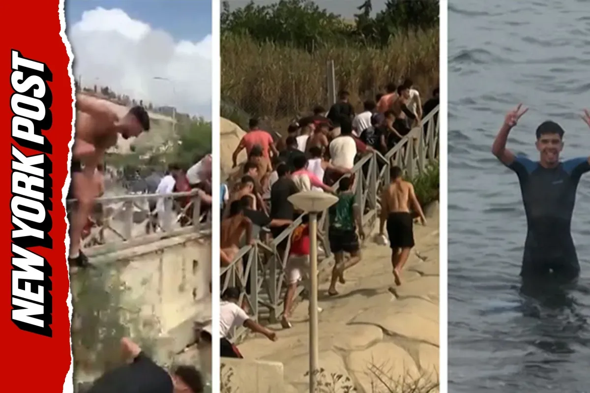 Mass Migration Surge: Thousands of Migrants Enter Ceuta from Morocco